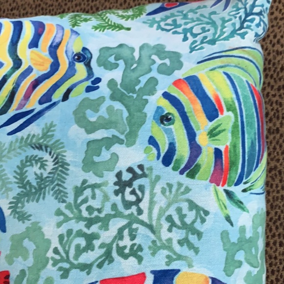 Colorful Fish Pillow - Picture 3 of 5